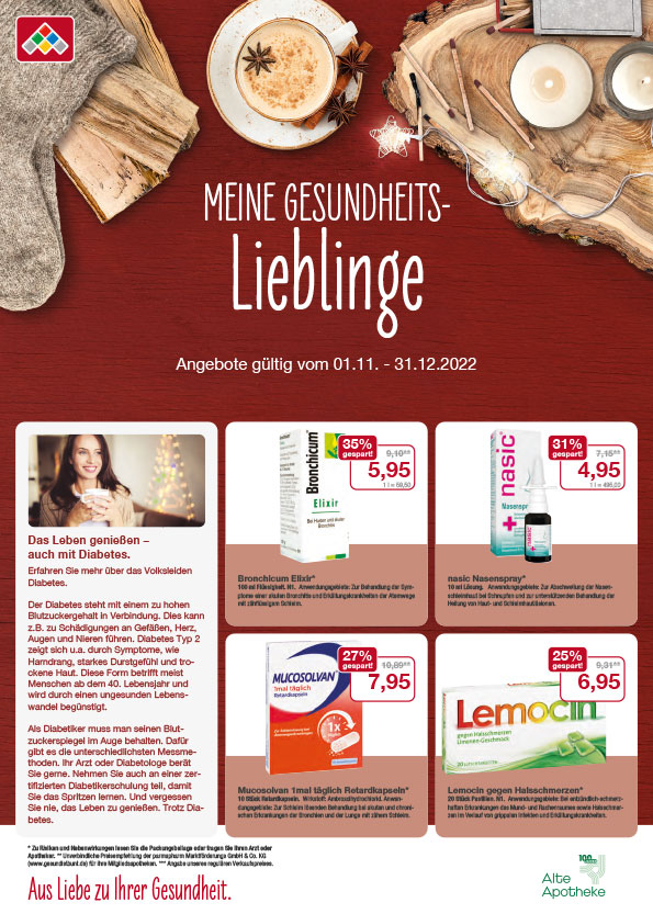 Angebote November - Dezember Angebote November - Dezember