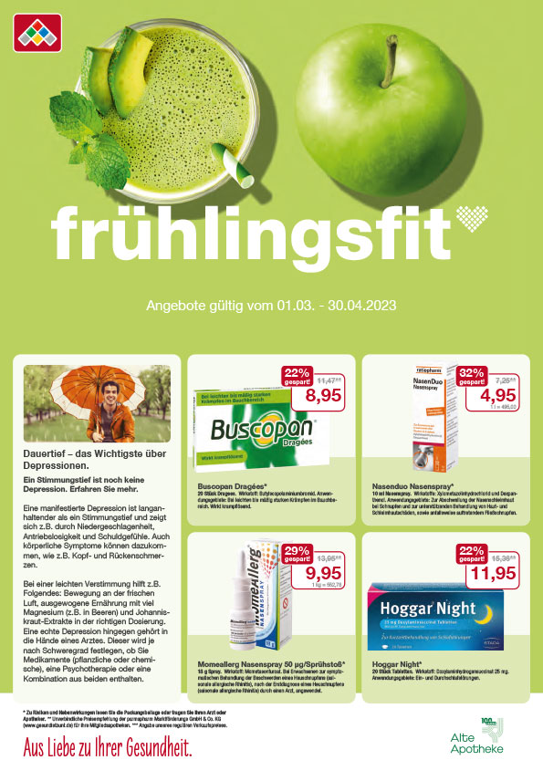 Angebote März-April Angebote März-April