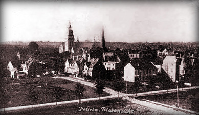 Blick vom "neuen" Rathaus.